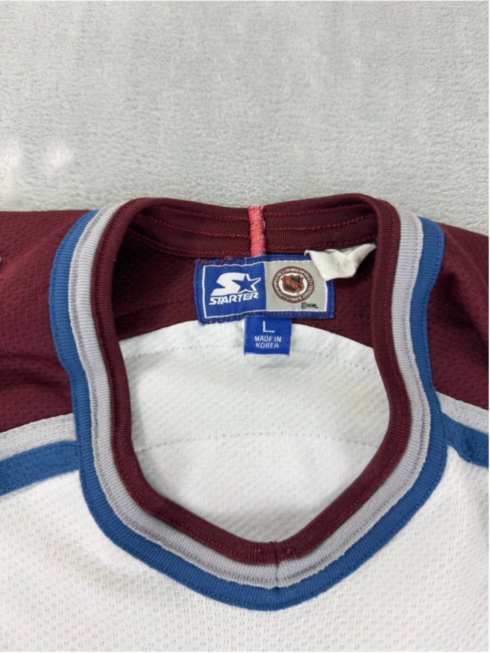 Vintage Starter Colorado Avalanche Mike Ricci #9 NHL Hockey Jersey - Picture 15 of 16